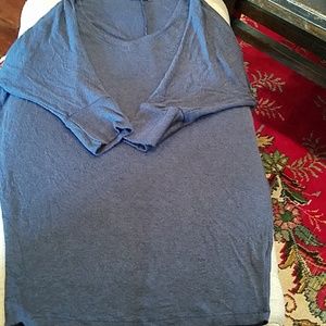 Market & Spruce Blue Top Size M